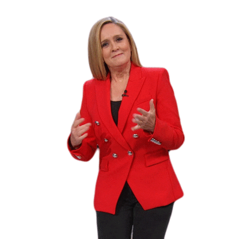 Sam Yes Sticker by Full Frontal with Samantha Bee
