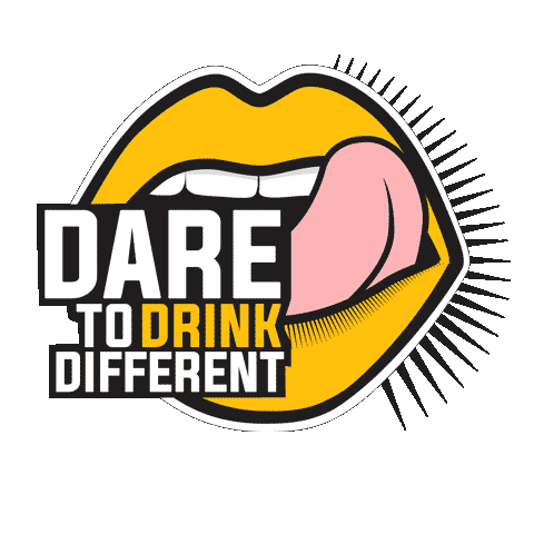 Dare to Drink Different Sticker
