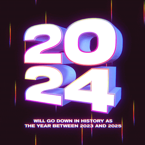 Happy New Year Typography GIF by Abel M'Vada