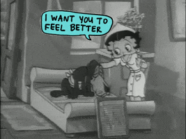 Sick Betty Boop GIF by Fleischer Studios