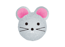 Mouse Nyangajo Sticker by にゃん賀状