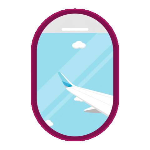 Travel Plane Sticker by Eurowings