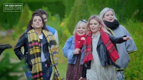 Winter Autumn GIF by The Great British Bake Off
