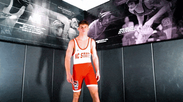 Nc State College Wrestling GIF by NC State Athletics