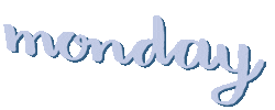 Monday Sticker