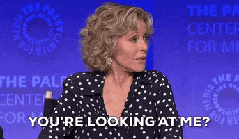 paleycenter jane fonda grace and frankie paleyfest youre looking at me GIF