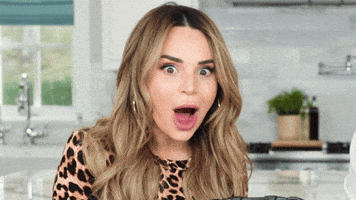 Big Eyes Reaction GIF by Rosanna Pansino