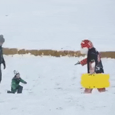 Snowboarding Snow Day GIF by Rawlings Tigers