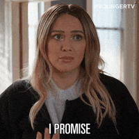 I Promise Hilary Duff GIF by YoungerTV