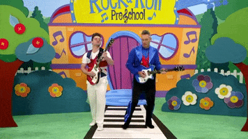 Rock Guitar GIF by The Wiggles