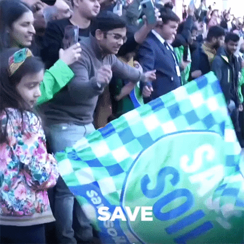 Flag Earth GIF by Conscious Planet - Save Soil