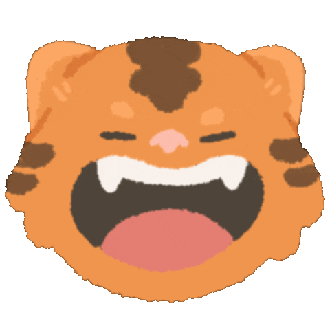 Rawr Sticker