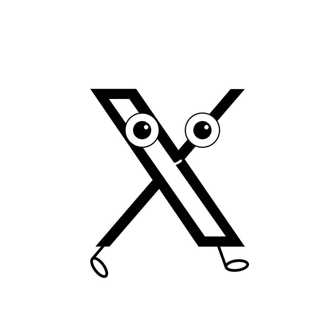 Social Hippo Sticker