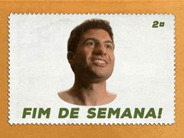 Fim De Semana Stamps GIF