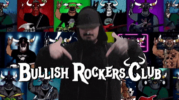 Rock And Roll Nft GIF by BullishRockers