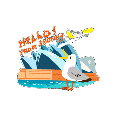 FlyScoot Sticker