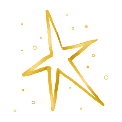 Christmas Star Sticker by Strawberrinss