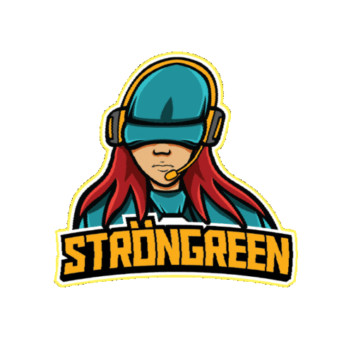 Strongreen Sticker