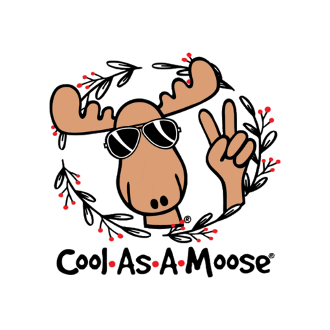 coolasamoose Sticker