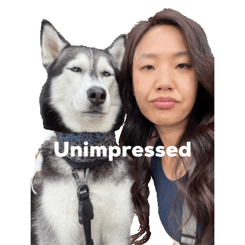 Unimpressed Sticker
