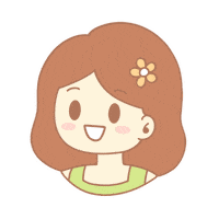 Florassence happy smile sticker kawaii Sticker