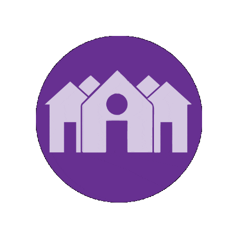 Purple Line Sticker