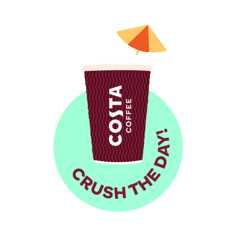Cafe Caffeine Sticker by Costa Coffee MY
