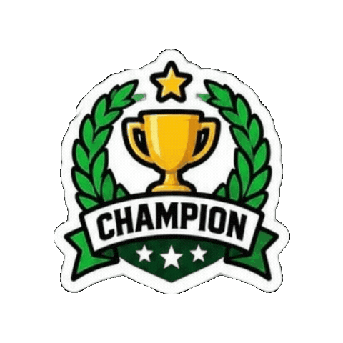 Winner Champion Sticker by Colegio Inglés de Torreón-CIT