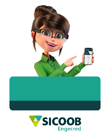 Sicoob Engecred Sticker