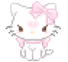 Angry Hello Kitty Sticker