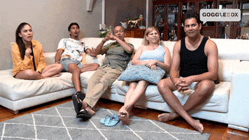 Come On What GIF by Gogglebox Australia