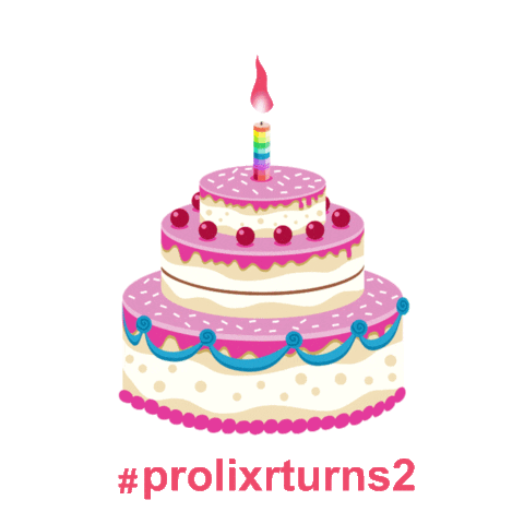 Happybirthdayprolixr Sticker by Prolixr