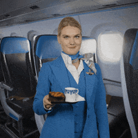 Cabin Crew Food GIF by KLM