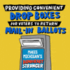 Providing drop boxes for voters in MI