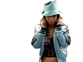 A Womans Worth Earphones Sticker by Alicia Keys