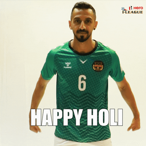 Festival Of Colours Sport GIF by Indian Football