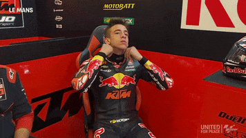 Sleepy Pedro Acosta GIF by MotoGP