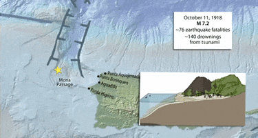 Puerto Rico Iris GIF by Incorporated Research Institutions for Seismology (IRIS)