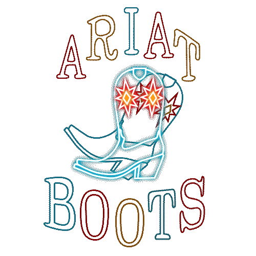 Neon Cowboy Sticker by Ariat