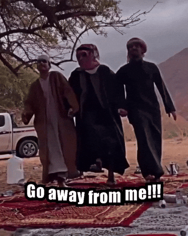 Go Away From Me GIF