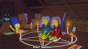 be gone Satan