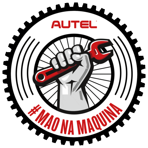 Maquina Sticker by Autel Brasil