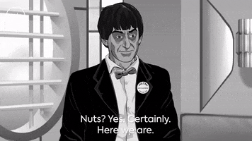 Patrick Troughton Animation GIF by Doctor Who