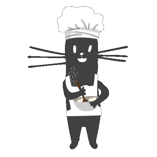 Wink Baking Sticker by Cat & the Fiddle for iOS & Android GIPHY