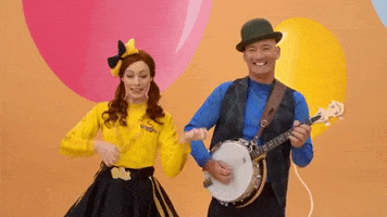 Banjo Strumming GIF by The Wiggles