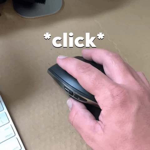 Frank | Social Burro computer click working mouse GIF