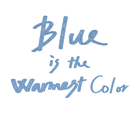Blue Sticker