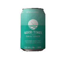 Gin And Tonic Friends Sticker by GoodTimesDrinks