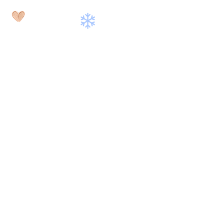 Heart Christmas Sticker by Hollyskin