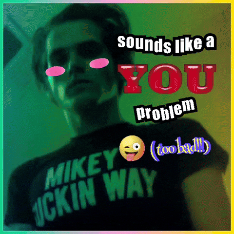 My Chemical Romance Problem GIF
